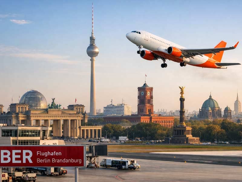 Günstig Fliegen ab Berlin für Backpacker