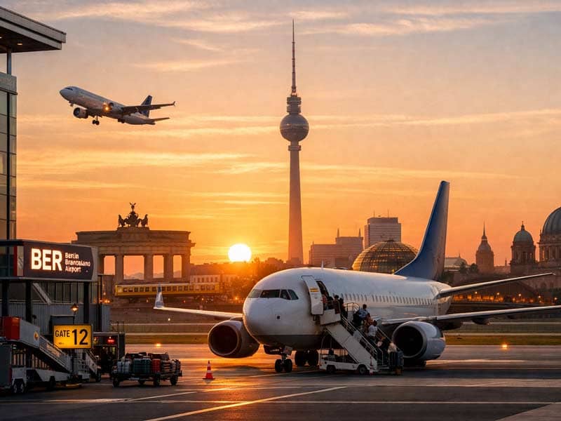 Günstiger Flug ab Berlin - Preisvergleich aller abgehenden Flüge